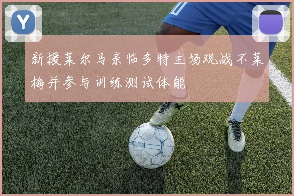 新援莱尔马亲临多特主场观战不莱梅并参与训练测试体能